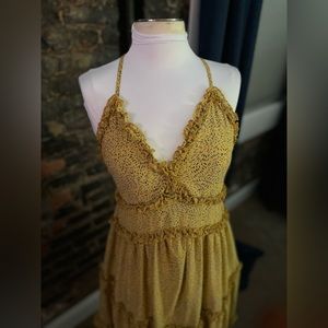 SHEIN Frilly Strappy Triangle Sundress